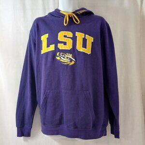 LSU Tigers Hoodie - Kanga Pocket - Full Hood - Men's Size Large